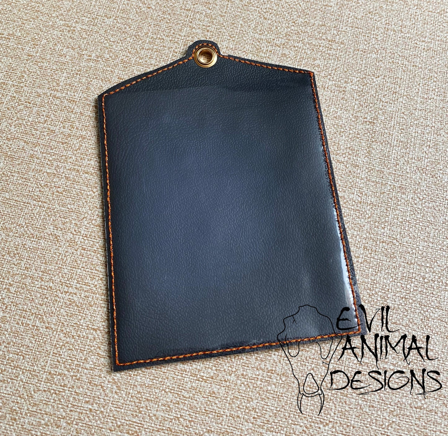 Namast’ay 6 Feet Away Vaccine Document Badge Holder