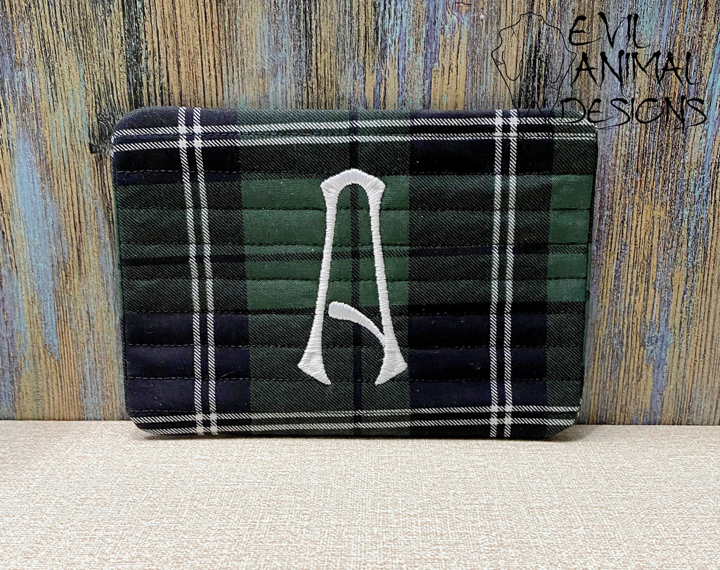 Custom Monogram Mug Rug Coaster