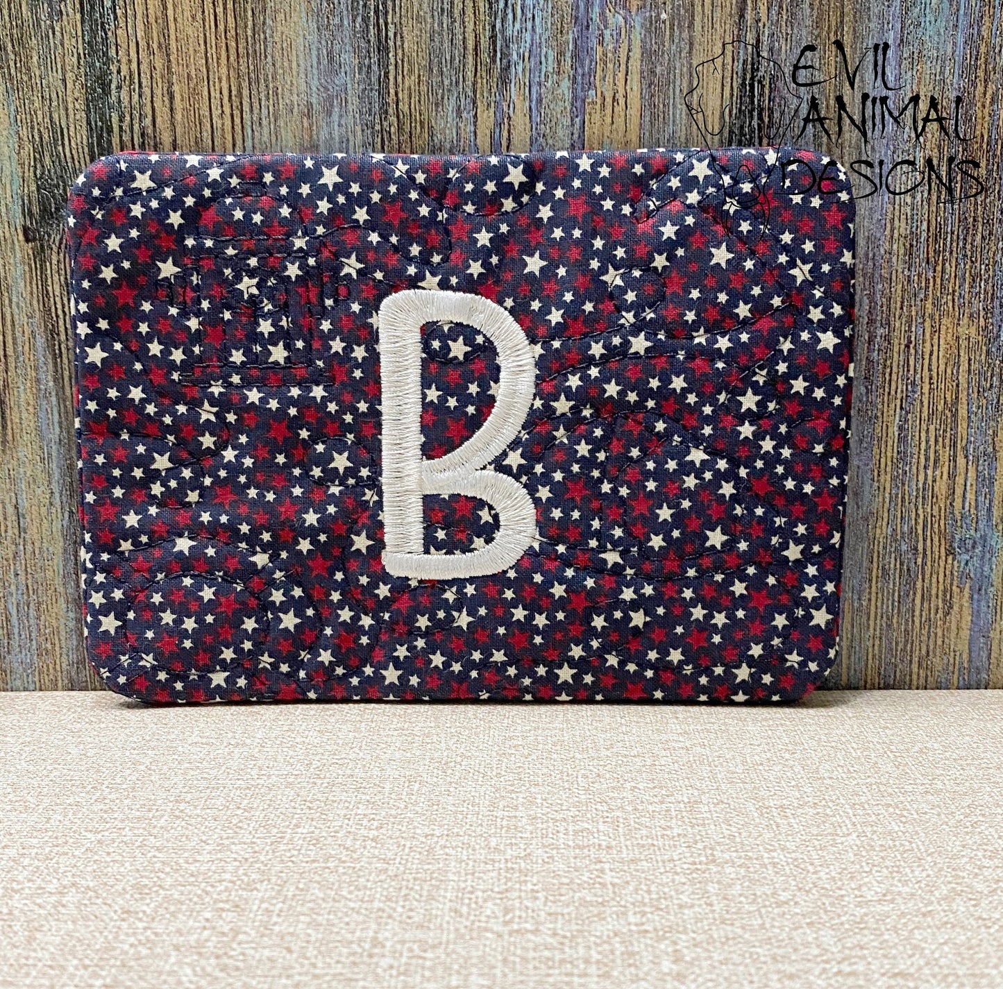 Custom Monogram Mug Rug Coaster