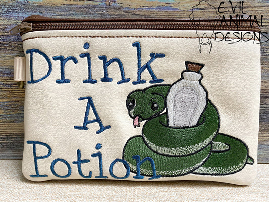 Snake with Potion Bag