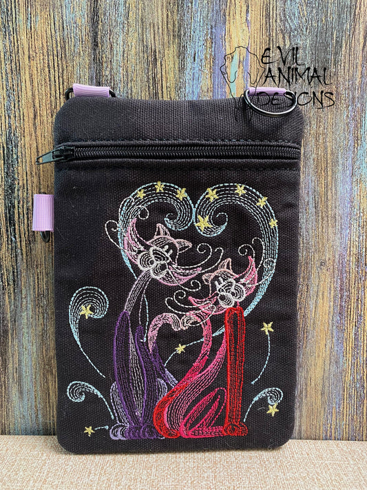 2 Sketch Love Cats Bag