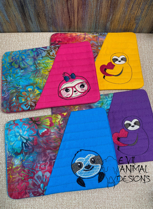 Sloth Mug Rug