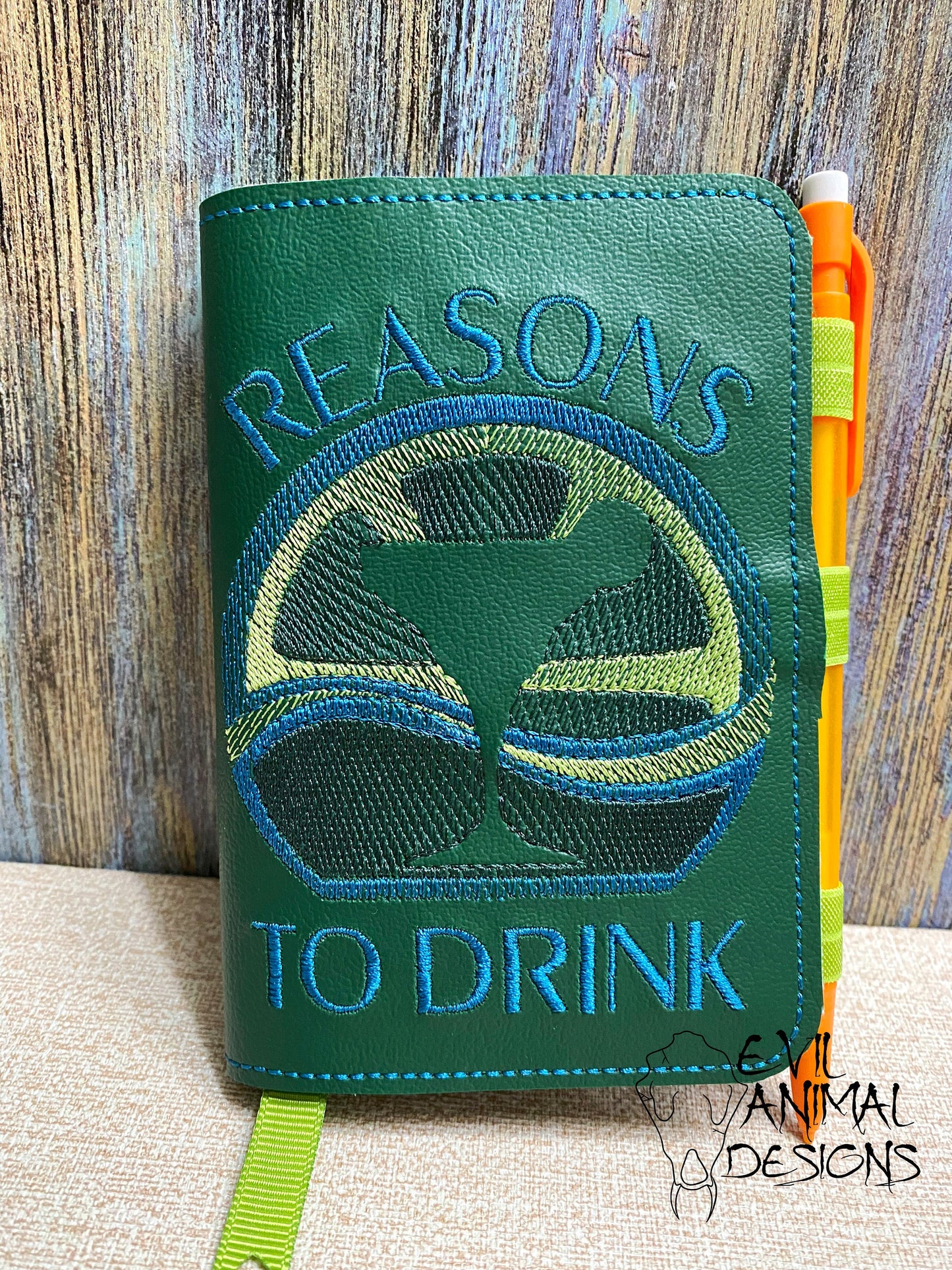 Reasons to Drink Mini Notebook Cover