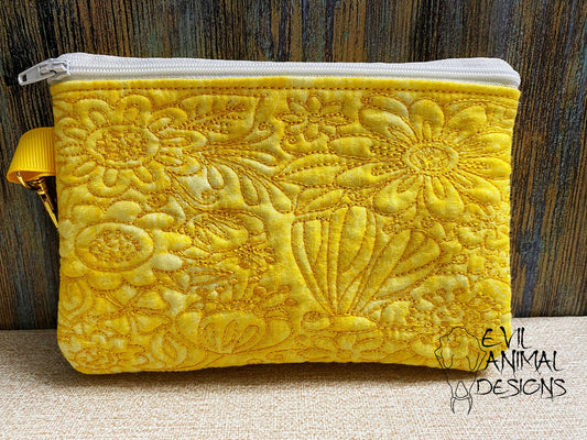 Dragonfly Quilted Lined Bag