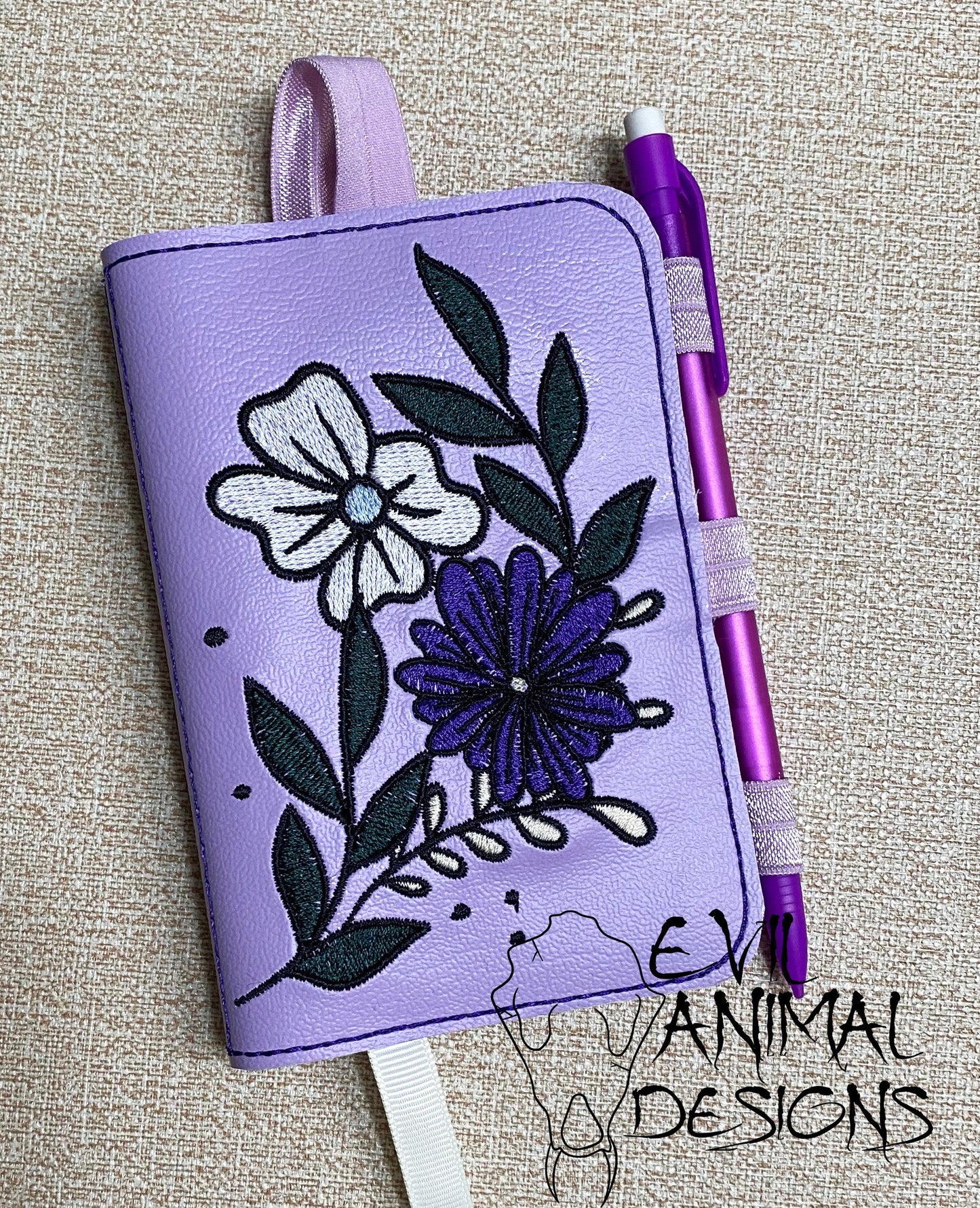 Flowers Mini Notebook Cover