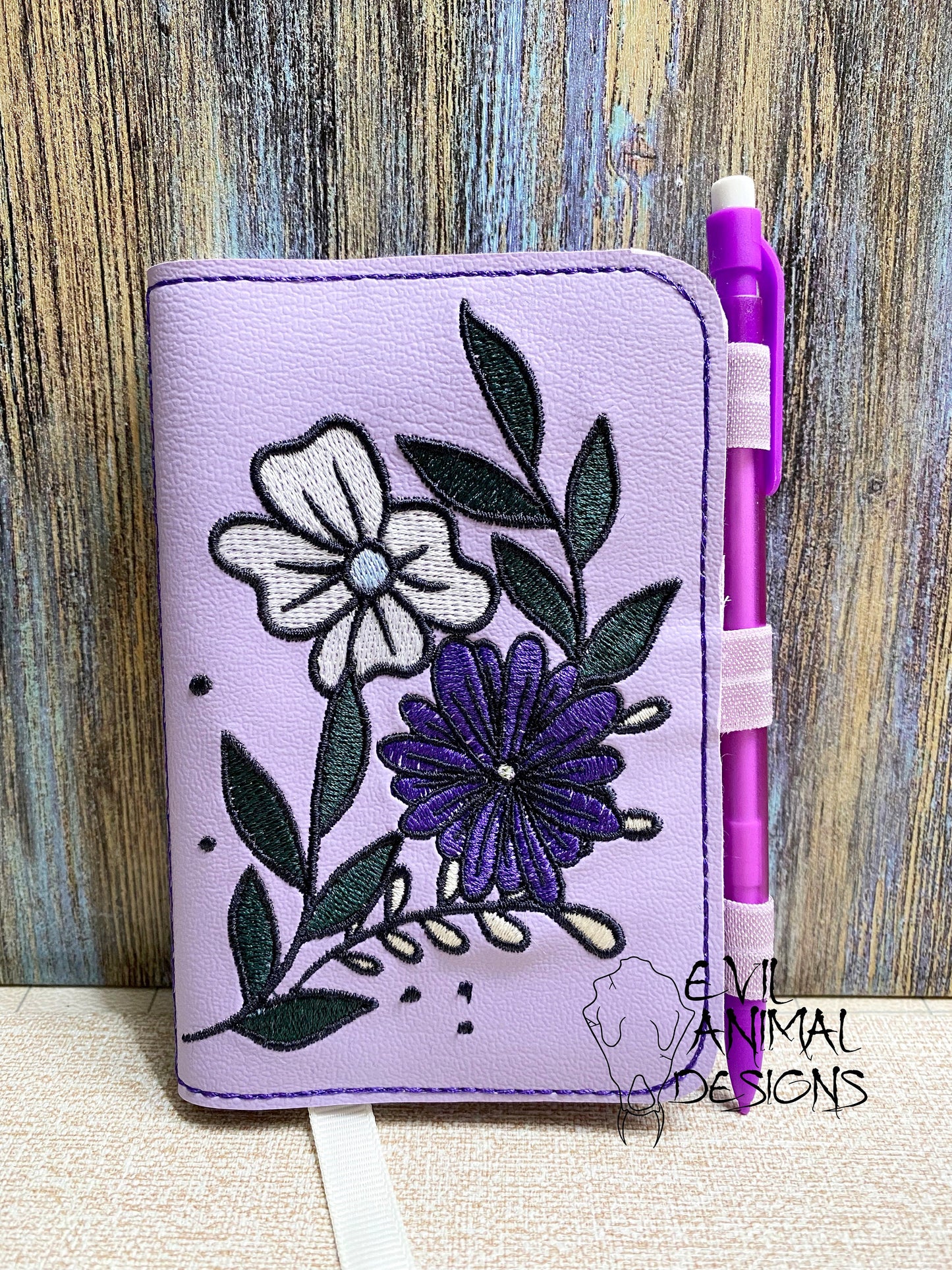 Flowers Mini Notebook Cover