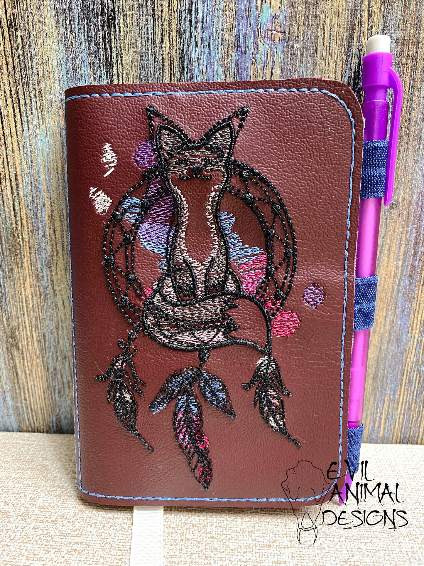 Fox Dreamcatcher Mini Notebook Cover