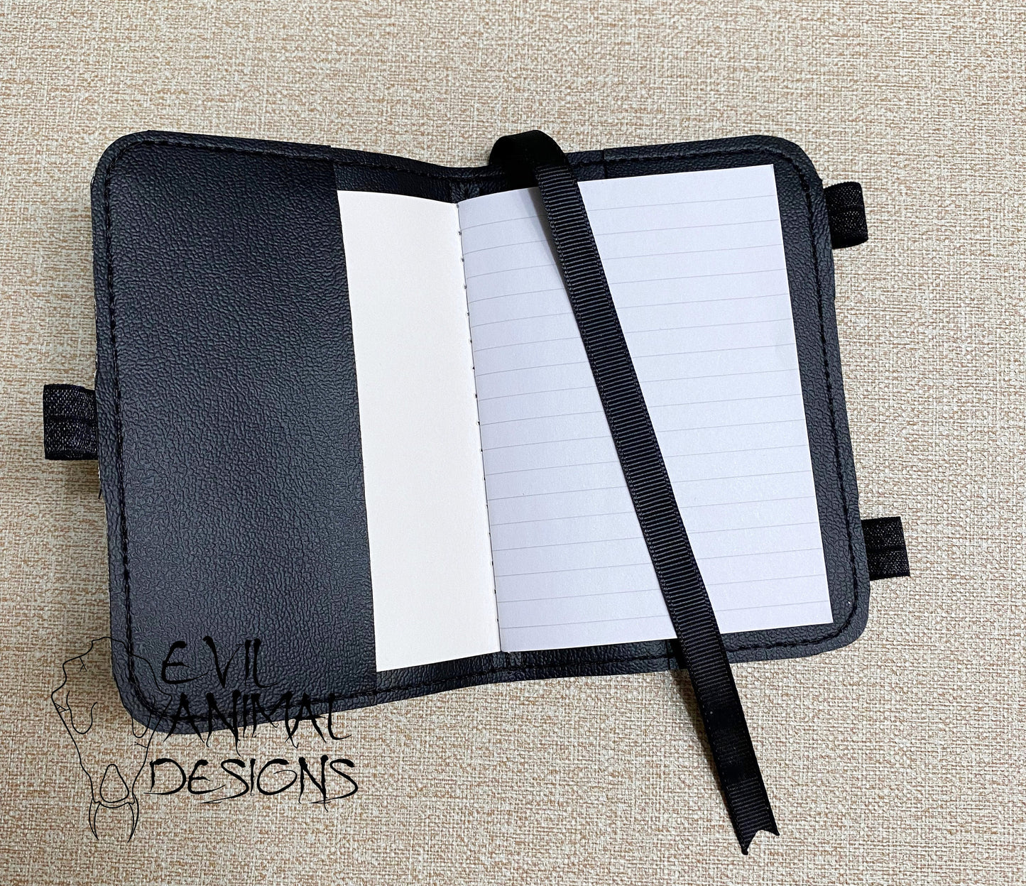 Cat Silhouette Mini Notebook Cover